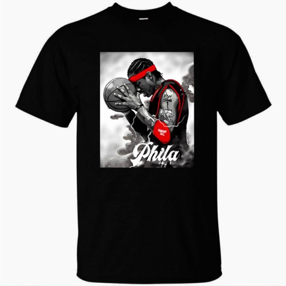 Allen Iverson T-shirt F4376 - Picture 1 of 1